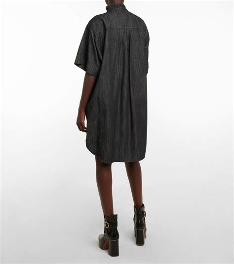 see by chloe denim shirt dress|see by chloe dresses sale.